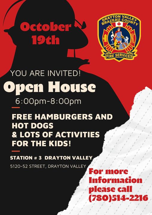 Drayton Valley Fire Services Open House