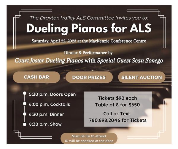 Dueling Pianos for ALS