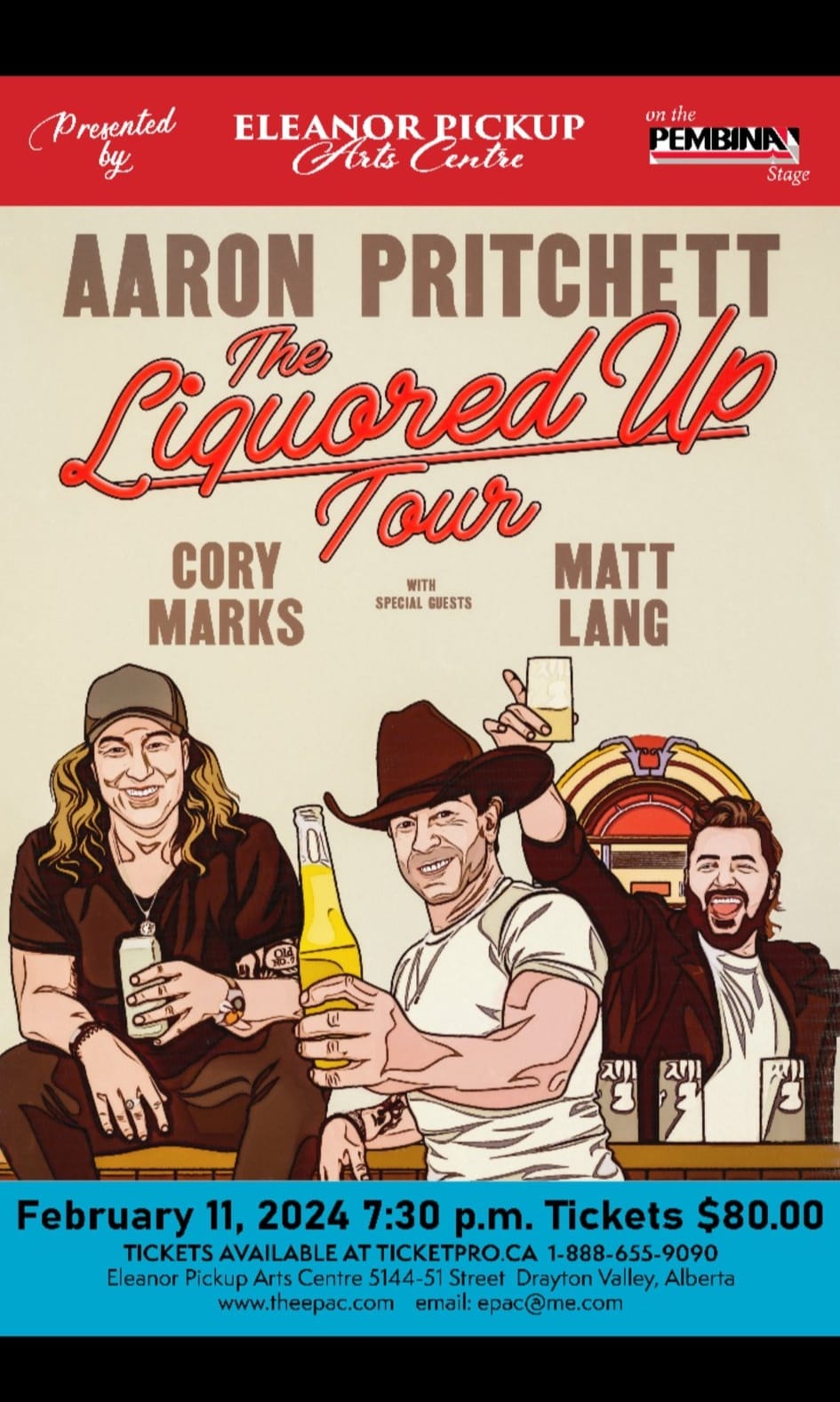 AARON PRITCHETT Liquored Up Tour