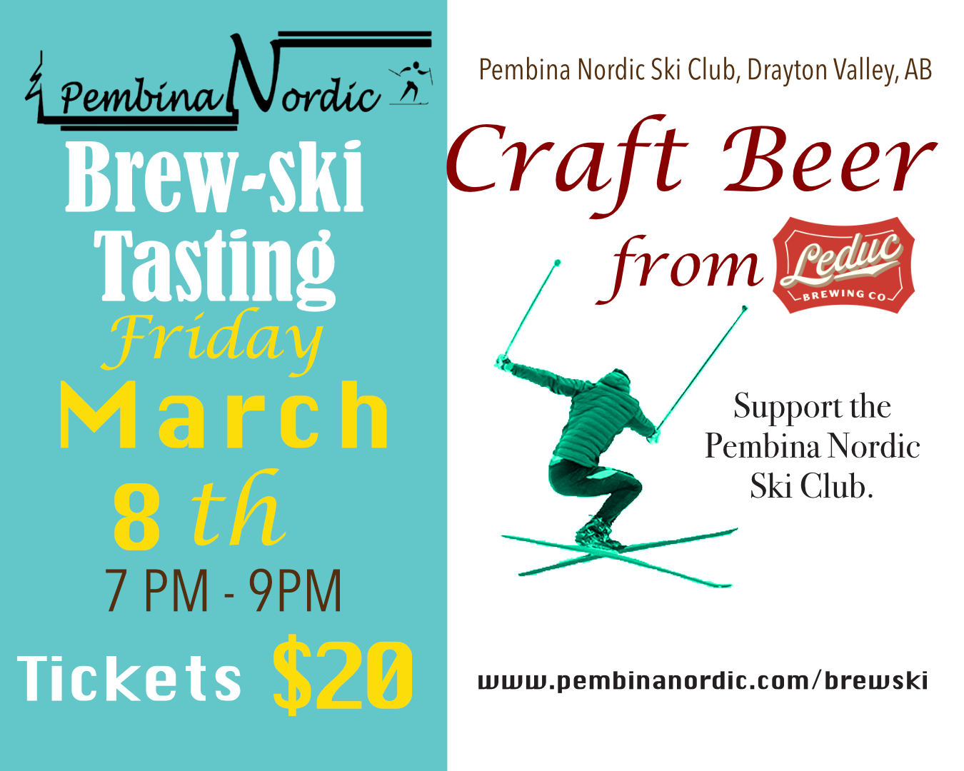 Brew-Ski Fundraising event