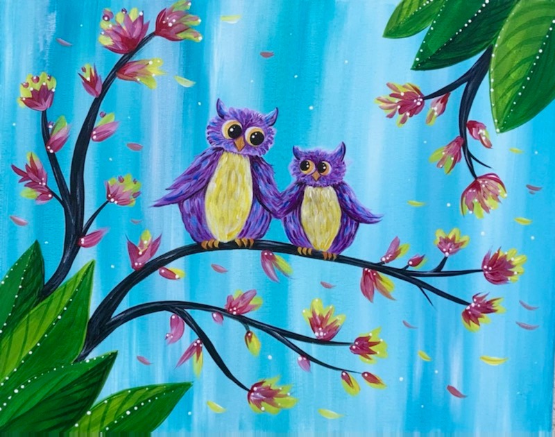 Paint & Paws: “Owl Always Love You” - Paint Night