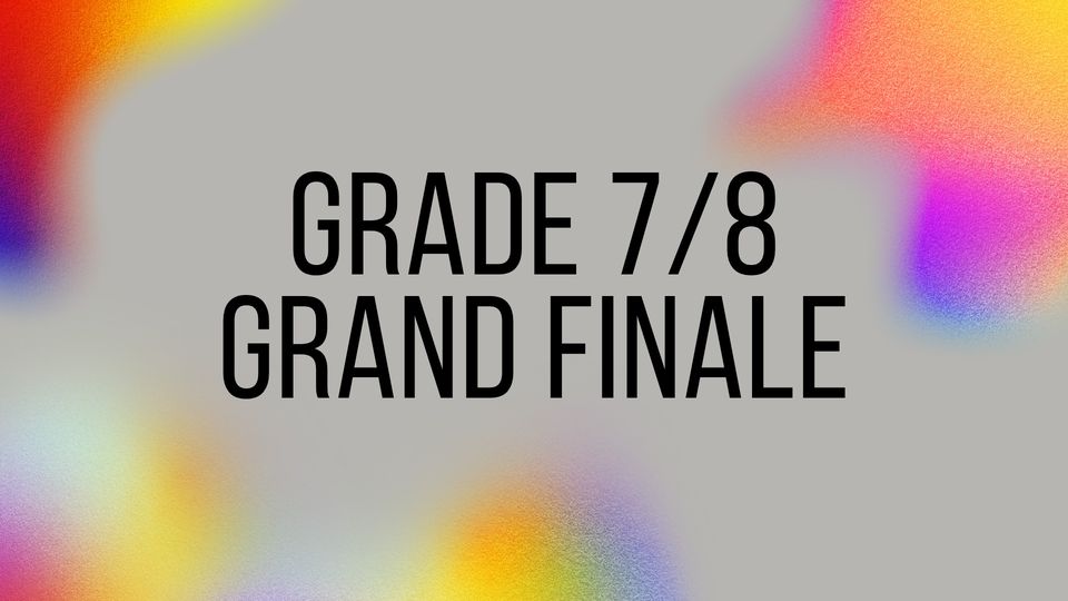 Battle of the Books - Grade 7/8 Grand Finale