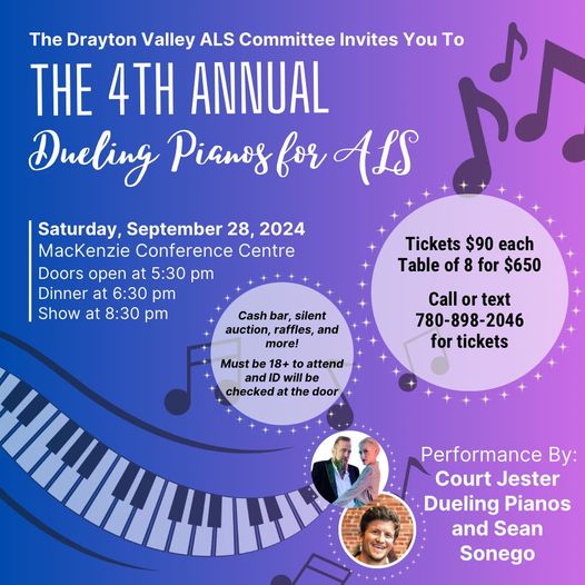 4th Annual Dueling Pianos for ALS