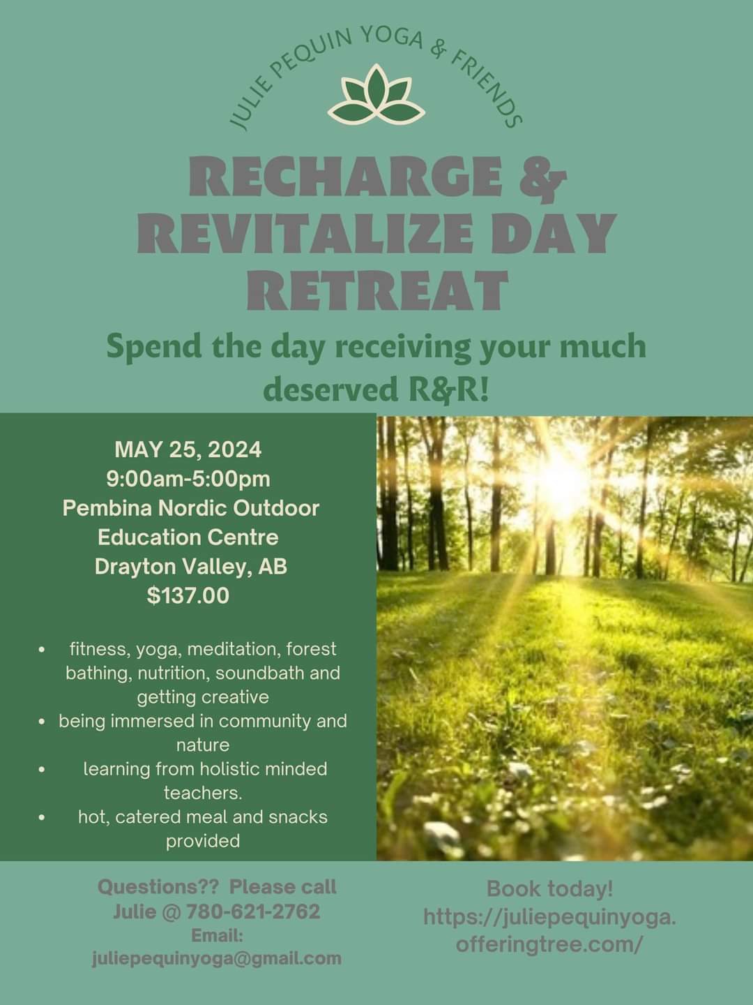 Recharge & Revitalize Day Retreat