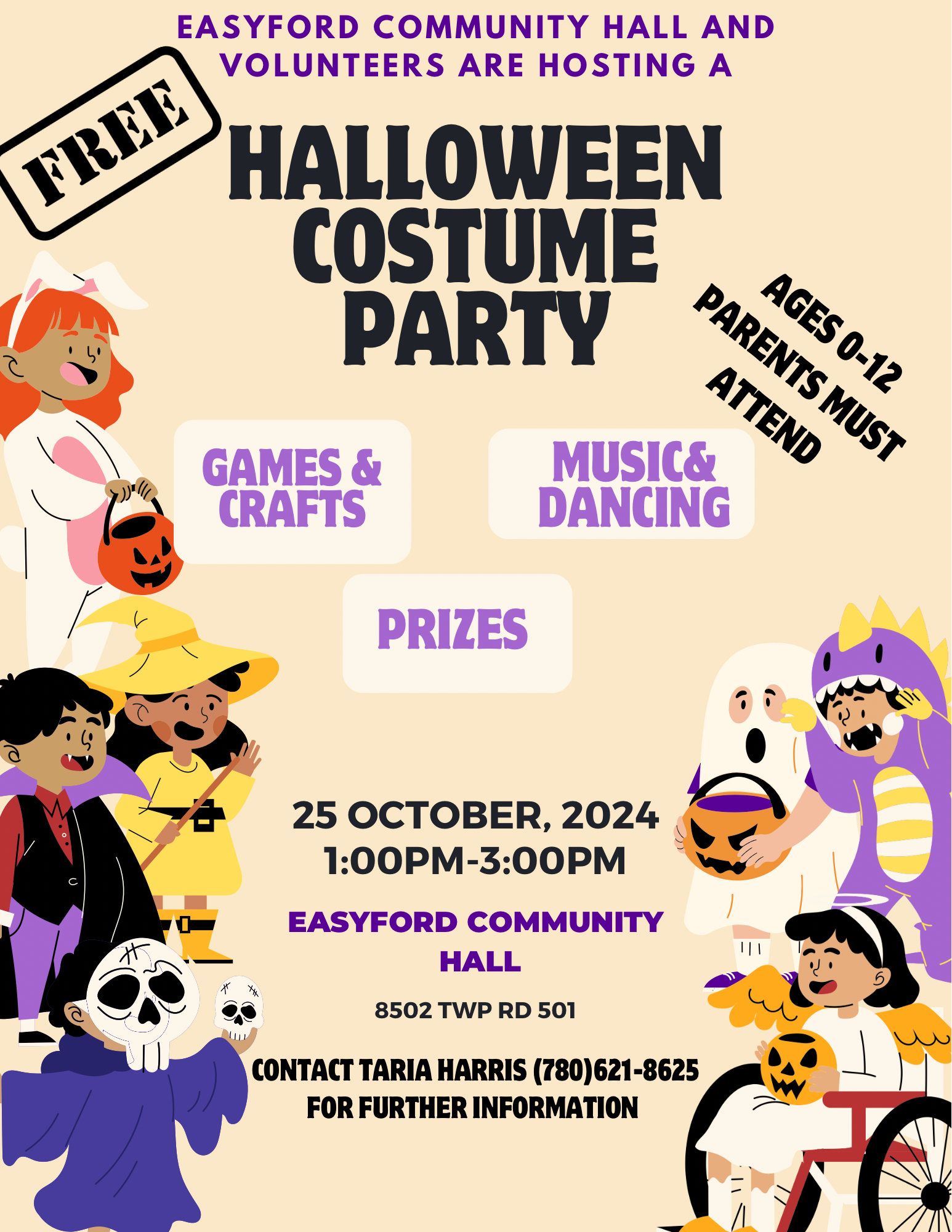 Easyford Community Centre - Halloween Costume Party