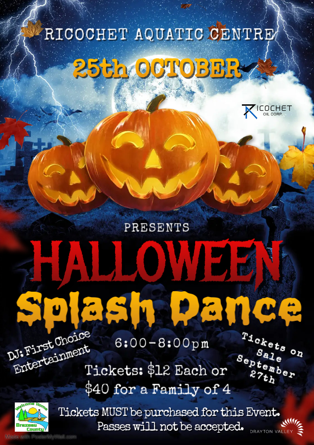 Halloween Splash Dance - Ricochet Aquatic Centre