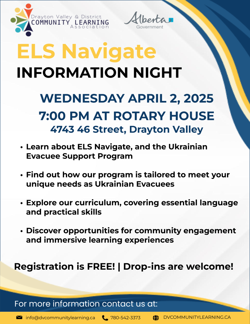 Ukrainian Evacuee Support Program Information Night