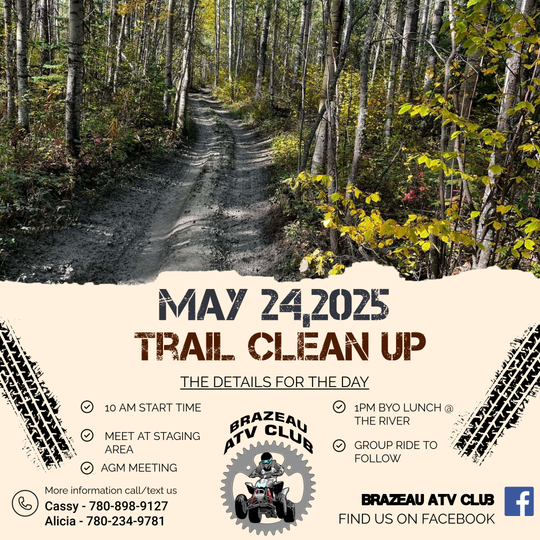 Brazeau ATV Club Annual Trail Clean Up